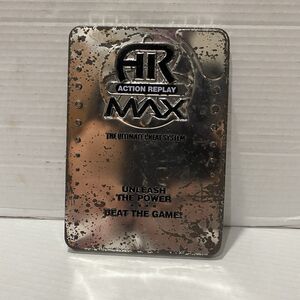 Action Replay Max AR Playstation 2 PS2 & PSP Disc Only With Case Untested